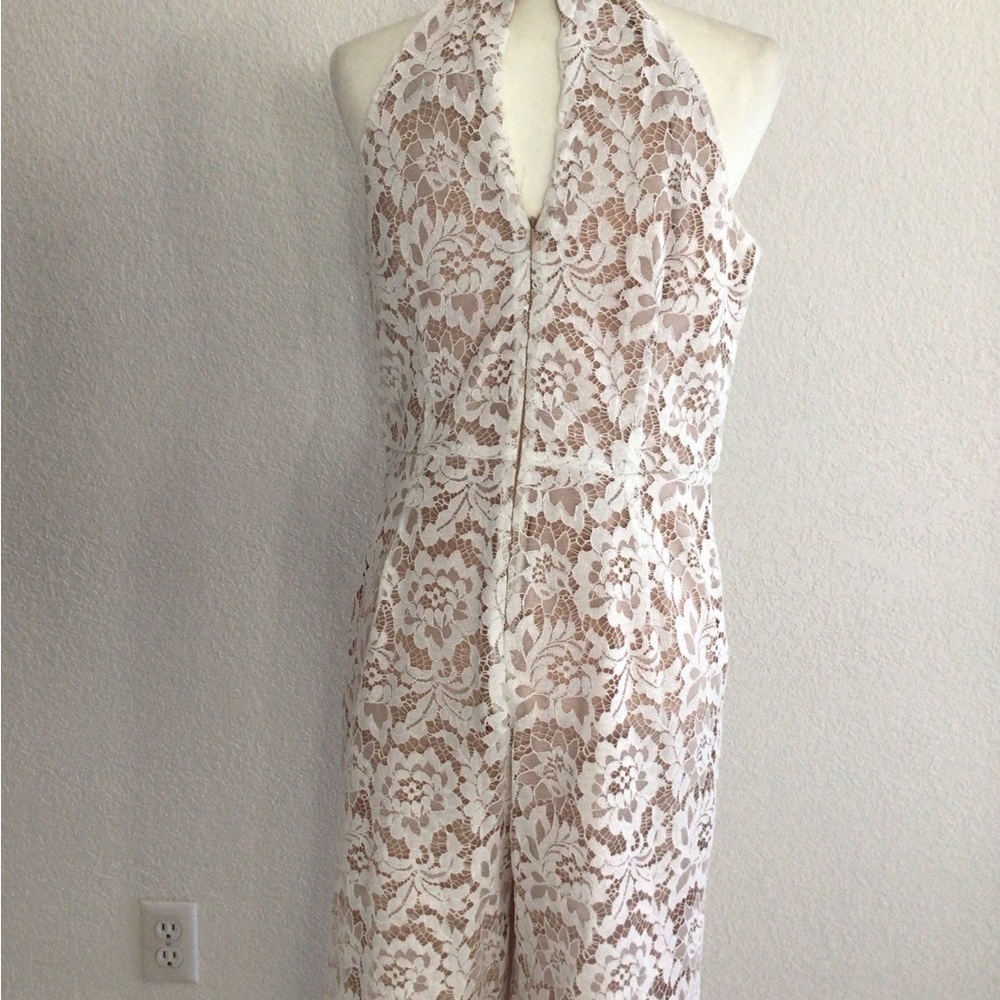 Julia Jordan Lace Wide Leg Jumpsuit - Picture 7 of 10